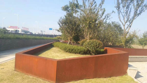 沂水耐候钢挡土墙